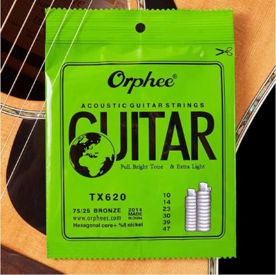 Picture of ORPHEE Acoustic Guitar Strings Set TX-620