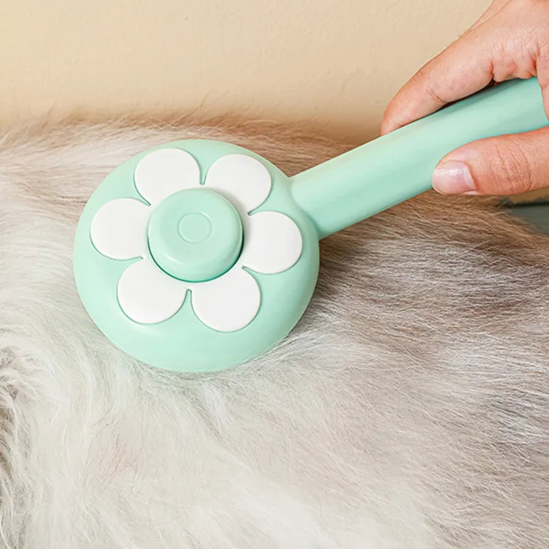 Picture of Flower Shape Grooming Comb For Cats & Dogs