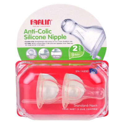 Buy Anti Colic Silicone Nipple for 0M, 3M, 9M Baby Standard Neck 2 Pcs Pack at Best Price In Bangladesh Meta keywords