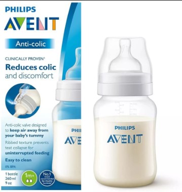 Buy Philips Avent Anti-Colic Bottle 260 ml SCF 813/10 at Best Price In Bangladesh