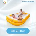 Buy Intex Mandarin Swim Center Family Pool - Kids Above Ground Pool - Paddling Pool - 229 x 147 x 46 cm - For 3+ Years at Best Price In Bangladesh