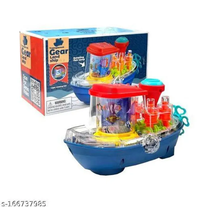 Buy Ship gear (music, light, movement) Transparent Gear Land ship YJ388-67 at Best Price In Bangladesh
