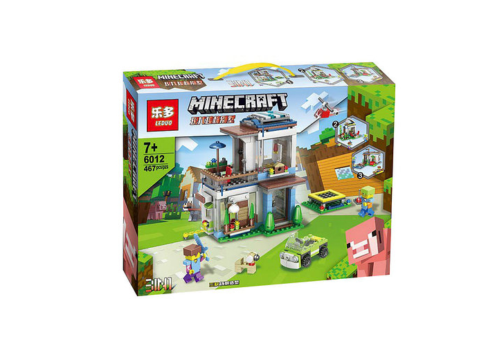 Buy Leduo 6012 MINECRAFT 467 parts House in the Village at Best Price In Bangladesh