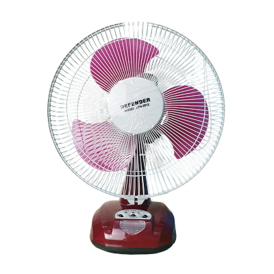 Buy Defender KN-2912 Rechargeable Fan AC/DC with LED Multi-Function 12" Maroon   Online at Best Price in Bangladesh 