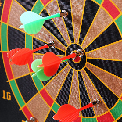 Buy Magnetic Dart Board, 15" Double-Sided Magnetic Dart Game Set with 6 Darts Flights Safe Indoor & Outdoor Games Toy Gift for Kids and Adults at Best Price In Bangladesh