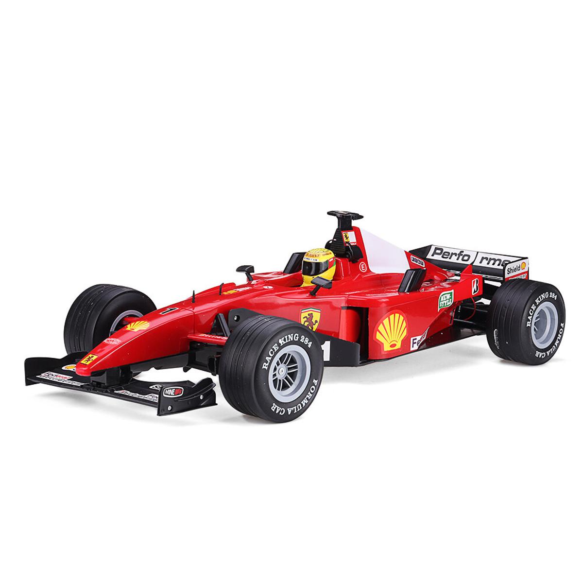 Buy RC Car 1:16 F1 Super Racing Car Remote Control 76cm Sport Car Model 4 spare tires rechargeable electronic car toy at Best Price In Bangladesh