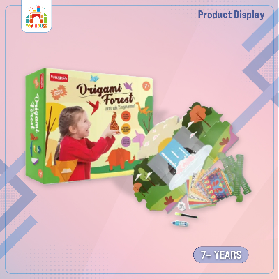 Buy FUNSKOOL Handycrafts - Origami Forest Pet Make 15 Different Pet Art and Craft kit For 7 Years + at Best Price In Bangladesh