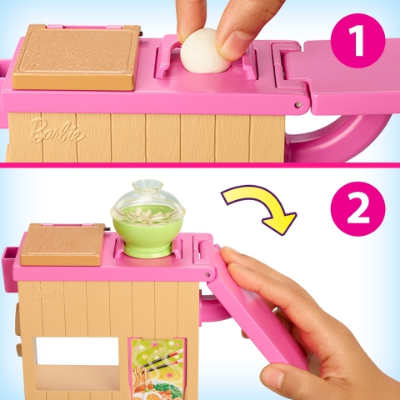 Buy Mattel Barbie Noodle Maker Play Set Doll Kitchen Cooking Set at Best Price In Bangladesh