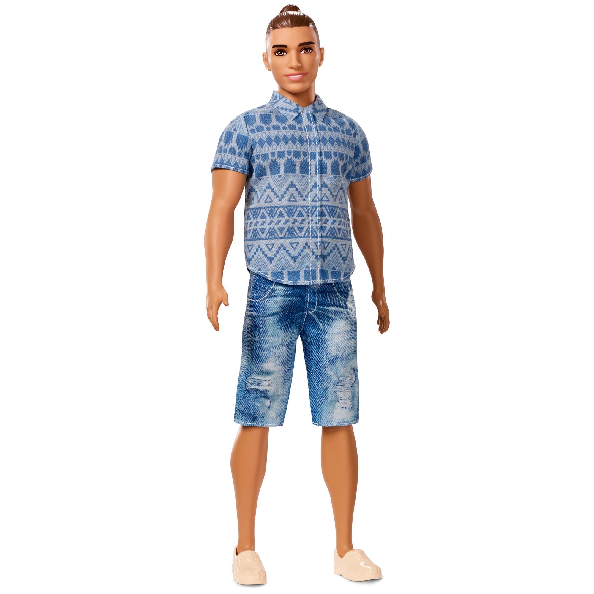 Buy Mattel Barbie Ken Fashionistas Distressed Denim Doll at Best Price In Bangladesh