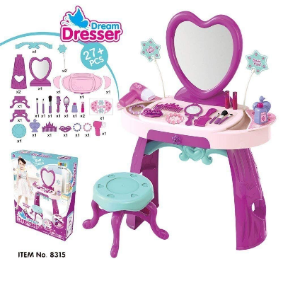 Buy Dream Dresser Girls Pretend Play Dressing Table 27 pcs at Best Price In Bangladesh
