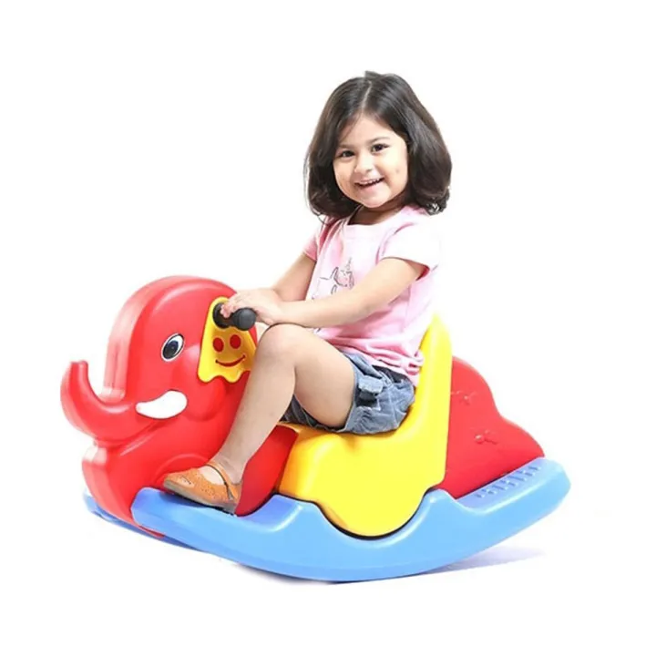 Buy Playtime Toys Elephant Rider 852651 - Baby Toys at Best Price In Bangladesh