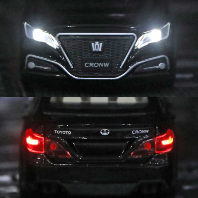 Buy 1:32 Toyota Crown Diecasts Alloy Car Toy Vehicles Metal Car 6 Doors Open Model Car Sound Light Toys For Gift at Best Price In Bangladesh