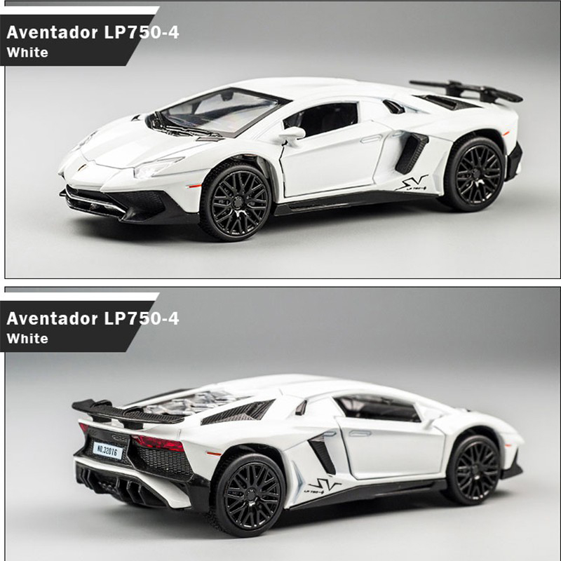 Buy Miniauto 1:32 Lamborghini Aventador SV LP750-4 Diecast Metal Super Toy Car at Best Price In Bangladesh