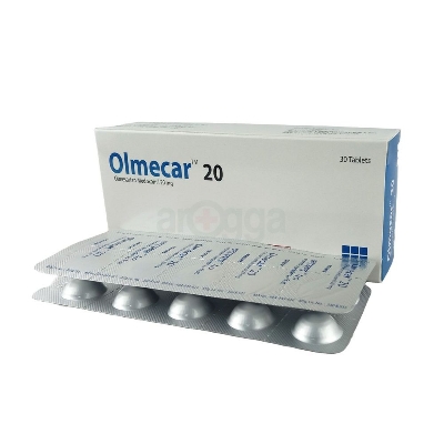 Picture of Olmecar 20mg Tablet
