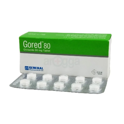 Picture of Gored 80mg Tablet
