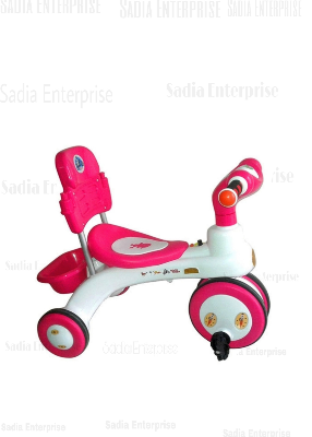 Buy Jim & Jolly Rock Rider With Backrest-3Y-Pink&blue Tricycle For Kids at Best Price In Bangladesh
