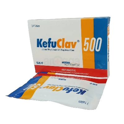 Picture of Kefuclav 500mg Tablet
