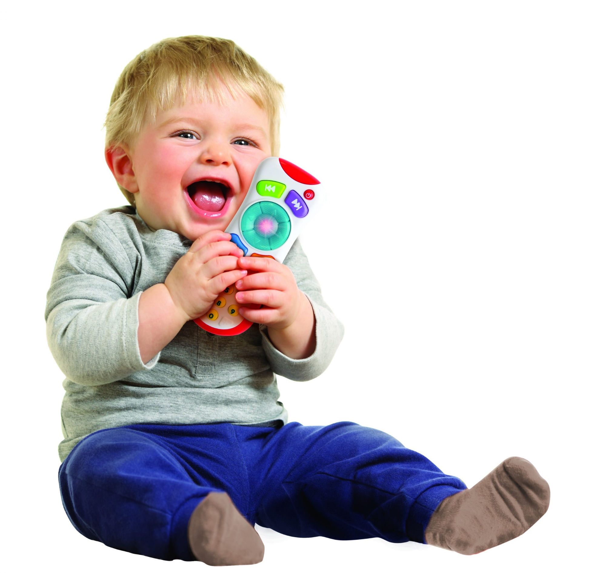 Buy Light 'N Sounds Remote Control with Light and Sound for Babies White-Winfun 000723 at Best Price In Bangladesh