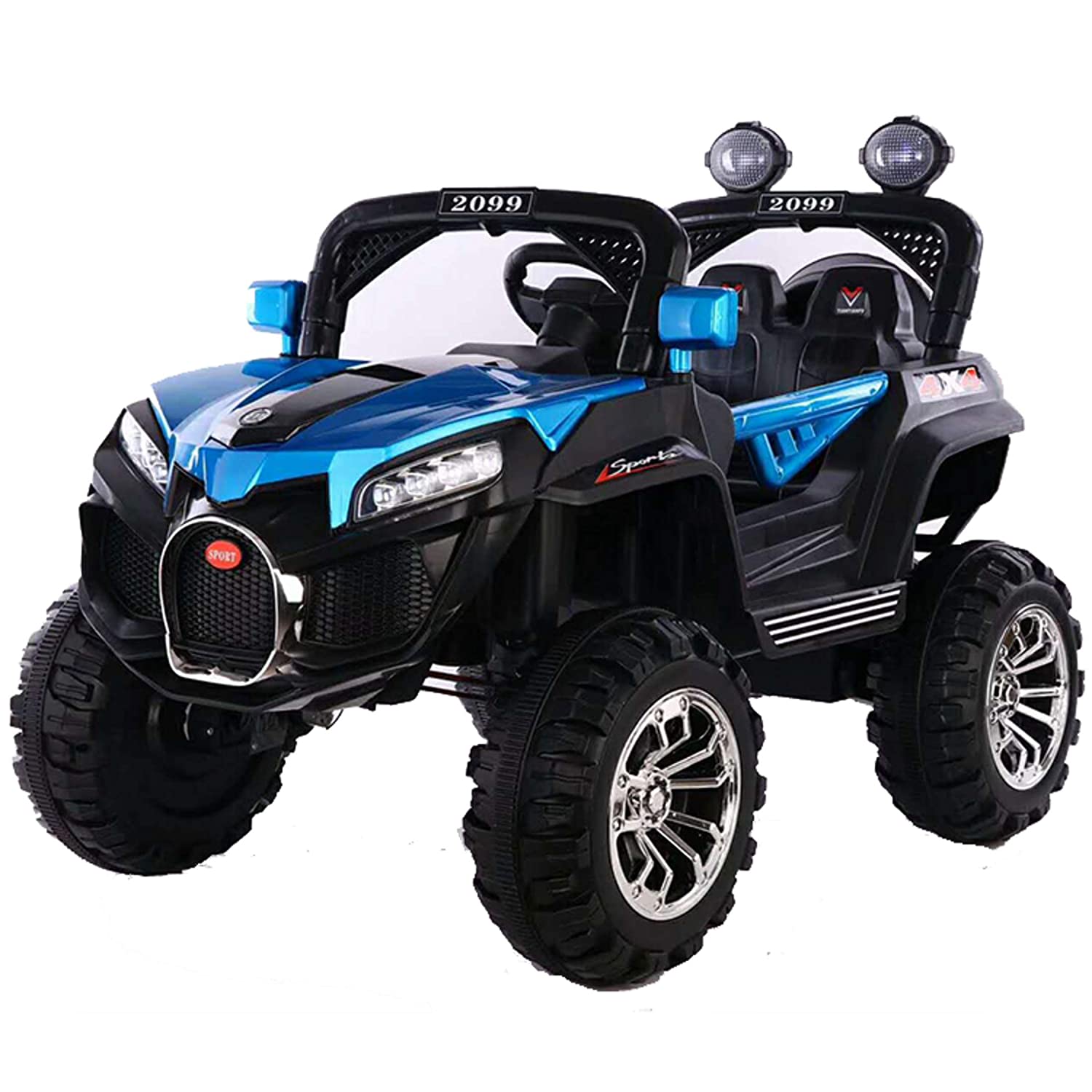 Buy HS toyT 2099 Car Rechargeable Battery Operated Ride on Jeep, car for Kids with Music/Toddlers with Remote Control Electric Motor Car Suitable Babies for at Best Price In Bangladesh
