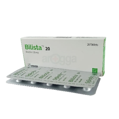 Picture of Bilista 20mg Tab