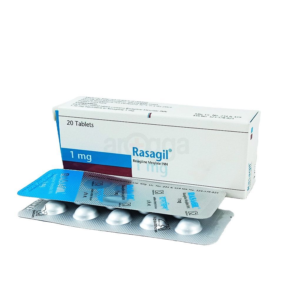 Picture of Rasagil 1mg Tab