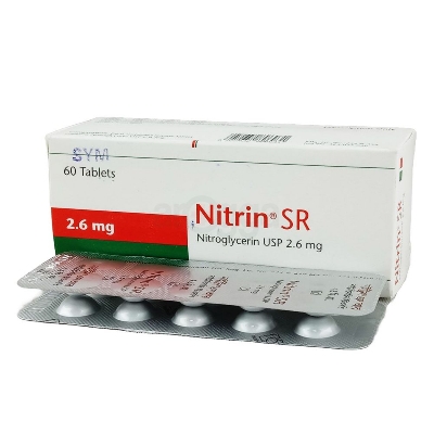 Picture of Nitrin SR 2.6mg Tab