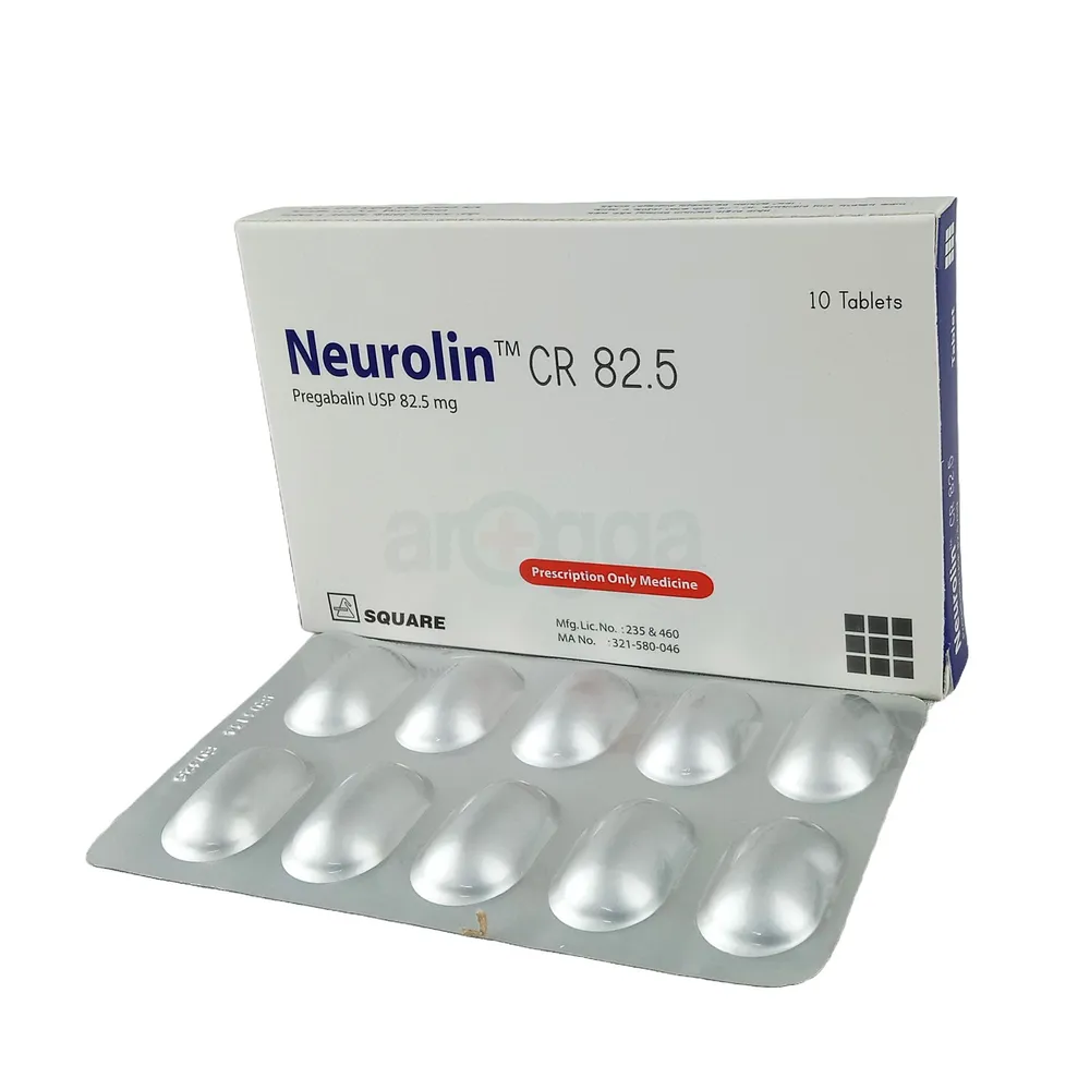 Picture of Neurolin CR 82.5mg Tablet
