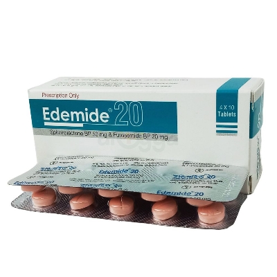 Picture of Edemide 20mg Tablet