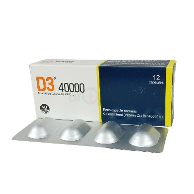 Picture of D3 40000IU Capsule