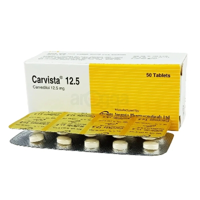 Picture of Carvista 12.5mg Tab