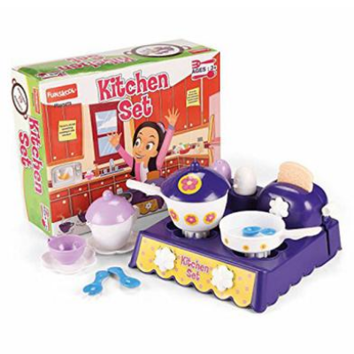 Buy Funskool Giggles - Kitchen Set Colourful Pretend and Play Cooking Set Language and Social SkillsnRole PlaynPreschool Toys at Best Price In Bangladesh