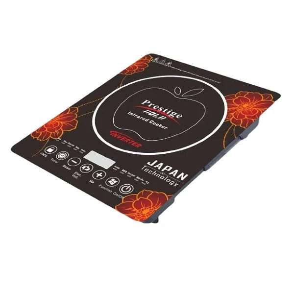 Picture of Prestige 2200 Watts Infrared Cooker Use Any Pot (Blue Magic / Black Berry) Eight Cooking Function Digital Display Japan Technology 