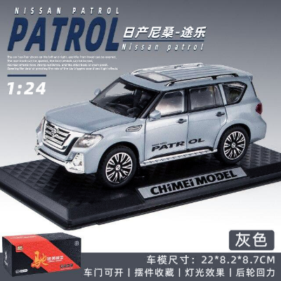 Buy 1:24 Nissan Patrol SUV Diecast Alloy Car ChiMei Luxurious Simulation Toy Vehicles Metal Car 6 Doors Open Model Car Sound Light Toys For Gift at Best Price In Bangladesh