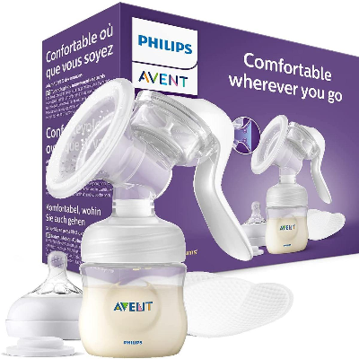 Buy Philips Avent Comfort Manual Breast pump, Natural Motion technology, combines suction and nipple stimulation, soft cushion adapts to all size, SCF430/01 at Best Price In Bangladesh