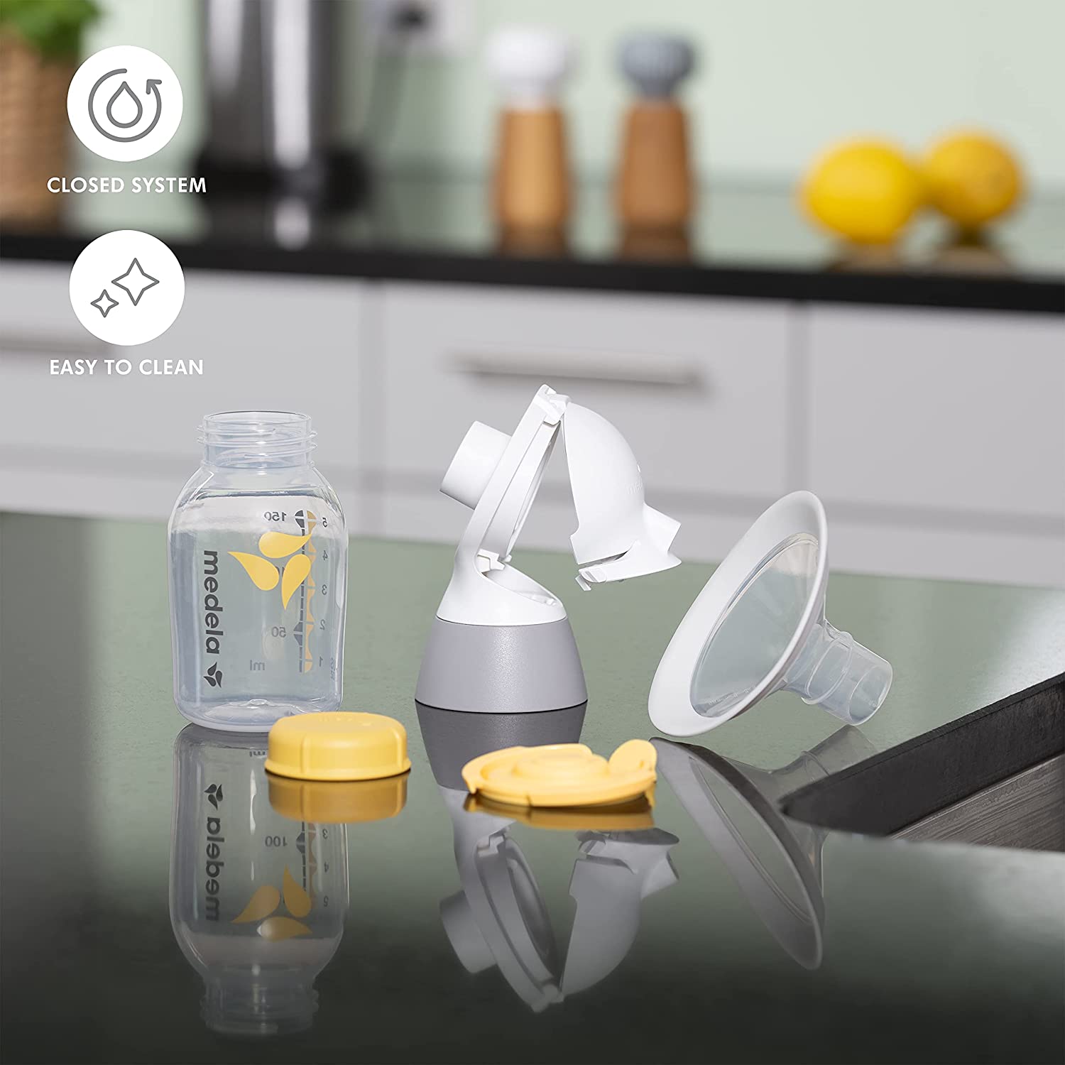 Buy Medela Solo Single Electric Breast Pump | Number 1 brand in hospitals | Noticeably quieter, USB-chargeable, featuring PersonalFit Flex shield and Medela 2-Phase Expression Technology 101041620 at Best Price In Bangladesh