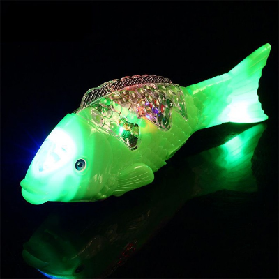 Buy Moving Electric Fish Toy with 3D Light & Music at Best Price In Bangladesh
