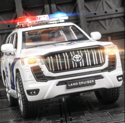 Buy 1:24 Simulation Car Security Toy Car Alloy Car Model Sound And Light Pull Back Prado Suv Model Gifts at Best Price In Bangladesh