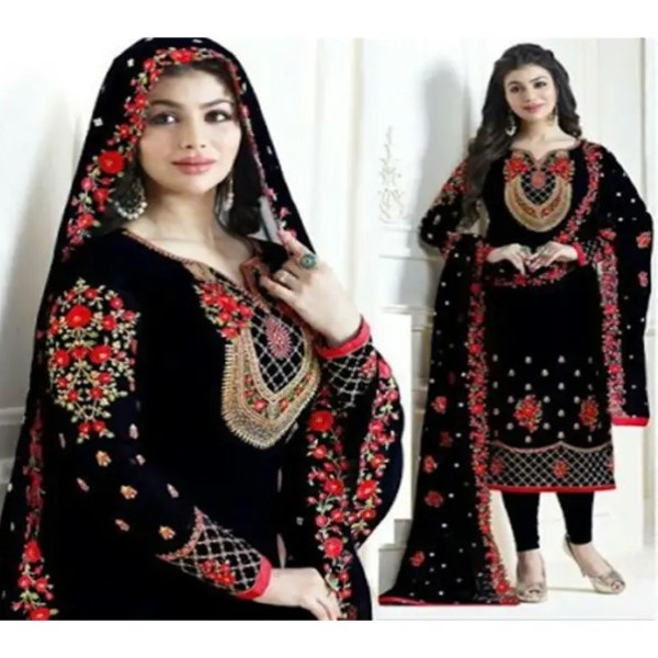 Picture of Georgette Embroidery Work Party Wear Party Dress For Women GM-10