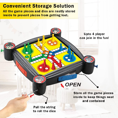 Buy Best Family Games 7 in 1 Board Games Ludo (classic), Ludo (new version), Chess, Draughts, Backgammon, Snakes and ladders goose at Best Price In Bangladesh