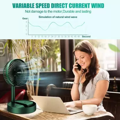 Buy     Awei F29 Mini Desktop Oscillating Rechargeable Fan      best Price In Bangladesh