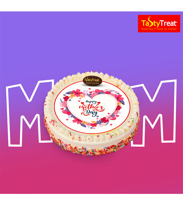 Picture of Mother's Day Special Cake 2 Chocolate Coated Flavor  