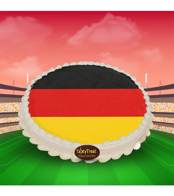Picture of World Cup Themed cake Germany
