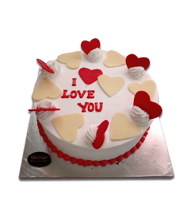 Picture of Customized Valentine's Day Cake
