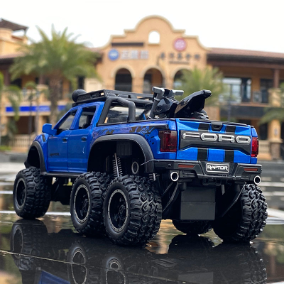 Buy 1:32 Ford Raptor F150 Alloy Car Model Toy Off-road Model with Sound/Light/Pull-back Car Toys for Kids Gifts at Best Price In Bangladesh