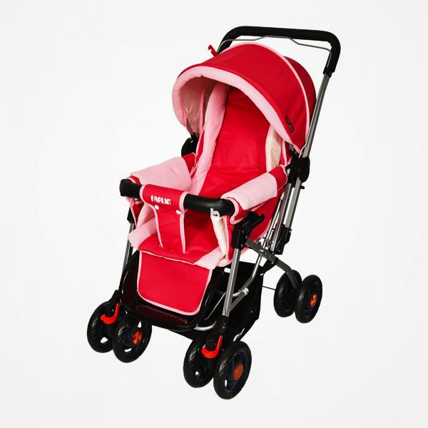 Buy Baby Stroller Pram- Best Premium Quality Prams Trolly- and Pink at Best Price In Bangladesh