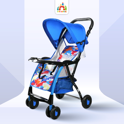 Buy Soft mesh support Baby Stroller 722c Pram - Red at Best Price In Bangladesh