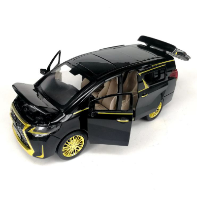 Buy 1:24 Luxury Lexus LM300h MPV Diecast Alloy Car Model M929M Simulation Vehicle 6 open Metal Toy Model Pull back Sound Light Racing Car at Best Price In Bangladesh