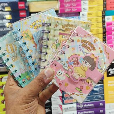 Buy  Cute Mini Portable Coil Notepad Diary Exercise Book  at Best Prices in Bangladesh