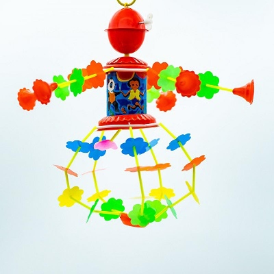 Picture of Merry Go Round (musical toy) for newborns / newborn toy / music with rotating bed bell toy