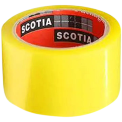 Buy  Scotch Tape - 40 Yards (Transparent) 2 inch Wide-it's seems to see yellow but tape Transparent Best Prices in Bangladesh